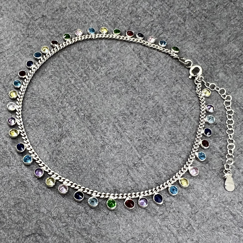 پابند نقره زنانه گیرا مدل G568