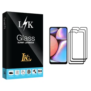 LKG LK Glass Screen Protector For Samsung Galaxy A10s Pack Of 3