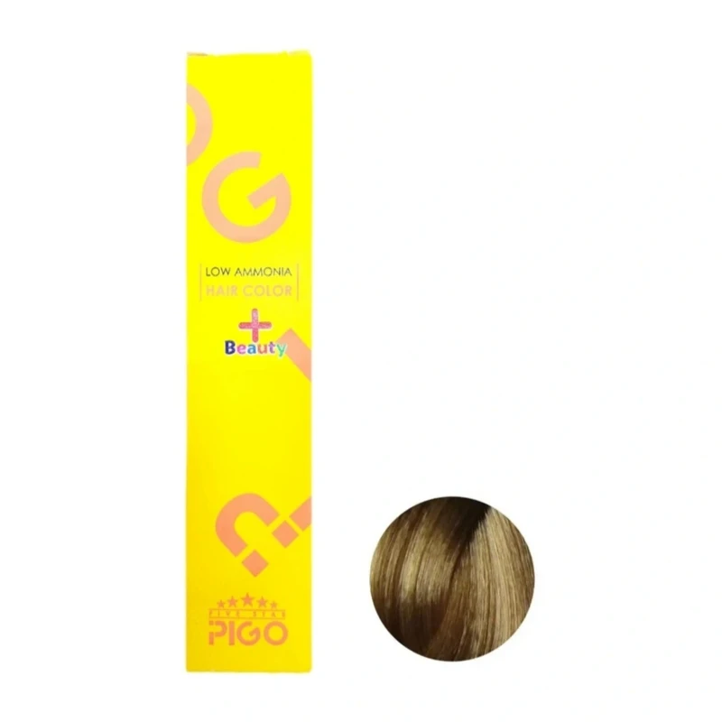 رنگ مو پیگو شماره 7.71 مدل پلاس بیوتی حجم 105 میلی لیتر رنگ شکلاتی دودی 