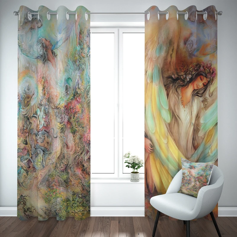 پرده مدل b1108 سایز 140×280 سانتی متر