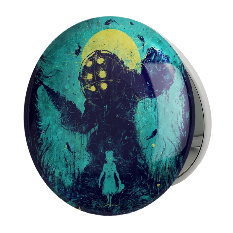 آینه جیبی خندالو طرح بازی بایوشاک (Bioshock) مدل تاشو کد 31347