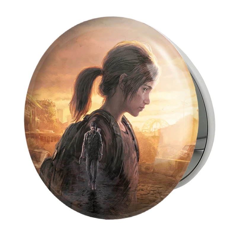 آینه جیبی خندالو طرح بازی د لست آف آس The Last Of Us مدل تاشو کد 30088