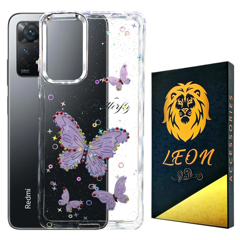 کاور لئون مدل Butterfly مناسب برای گوشی موبایل شیائومی Redmi Note 12 Pro 4G 