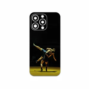 MAHOOT Wrestling Cover Sticker for Apple iphone 13 Pro