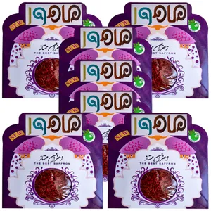 زعفران ماهور قاینات -4.6 گرم بسته 7 عددی
