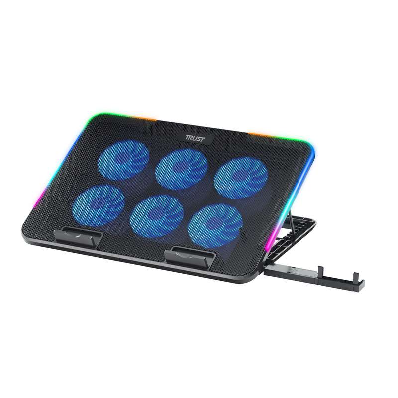 پایه خنک کننده لپ تاپ تراست مدل Tpad 3 plus پایه خنک کننده لپ تاپ تراست مدل Tpad 3 plus
