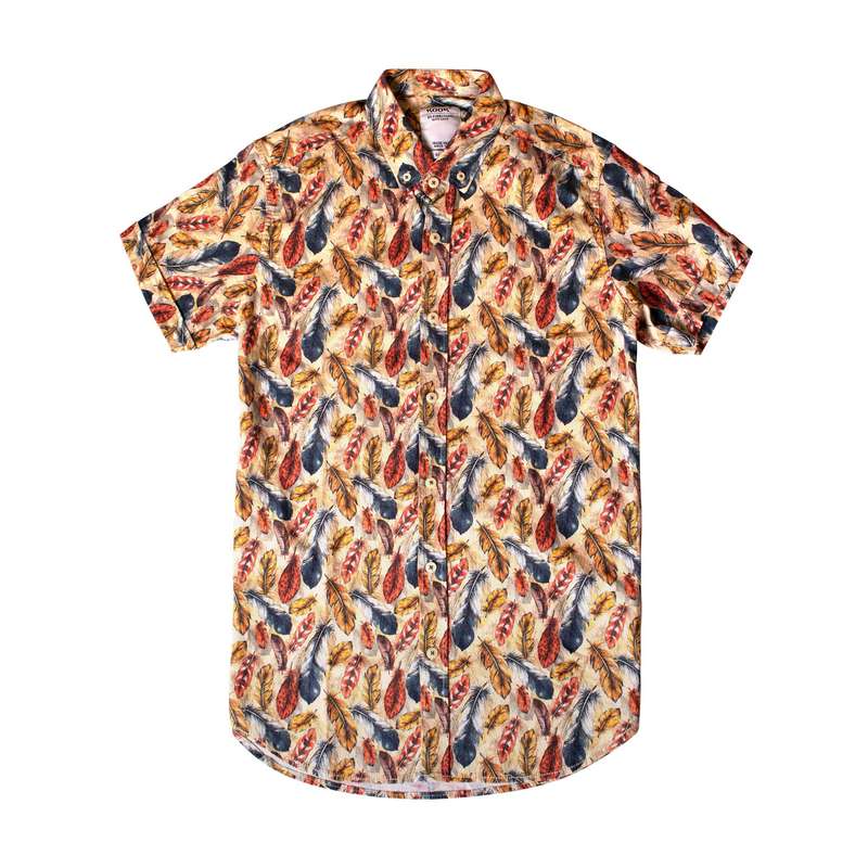   پیراهن مردانه کوک تریکو مدل هاوایی کد 61644