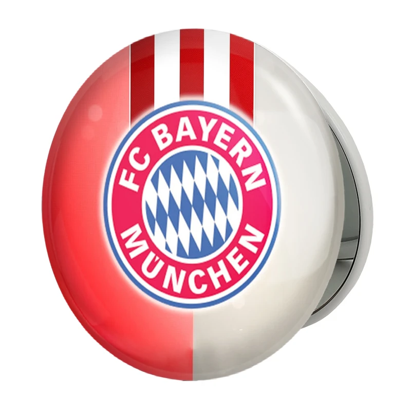 آینه جیبی خندالو طرح باشگاه بایرن مونیخ مدل تاشو کد 26652 