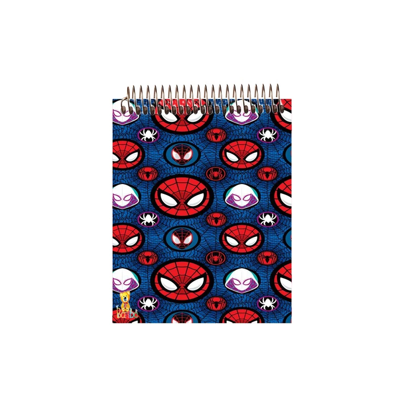 دفتر نقاشی 50 برگ بانیبو مدل مرد عنکبوتی کد 1025