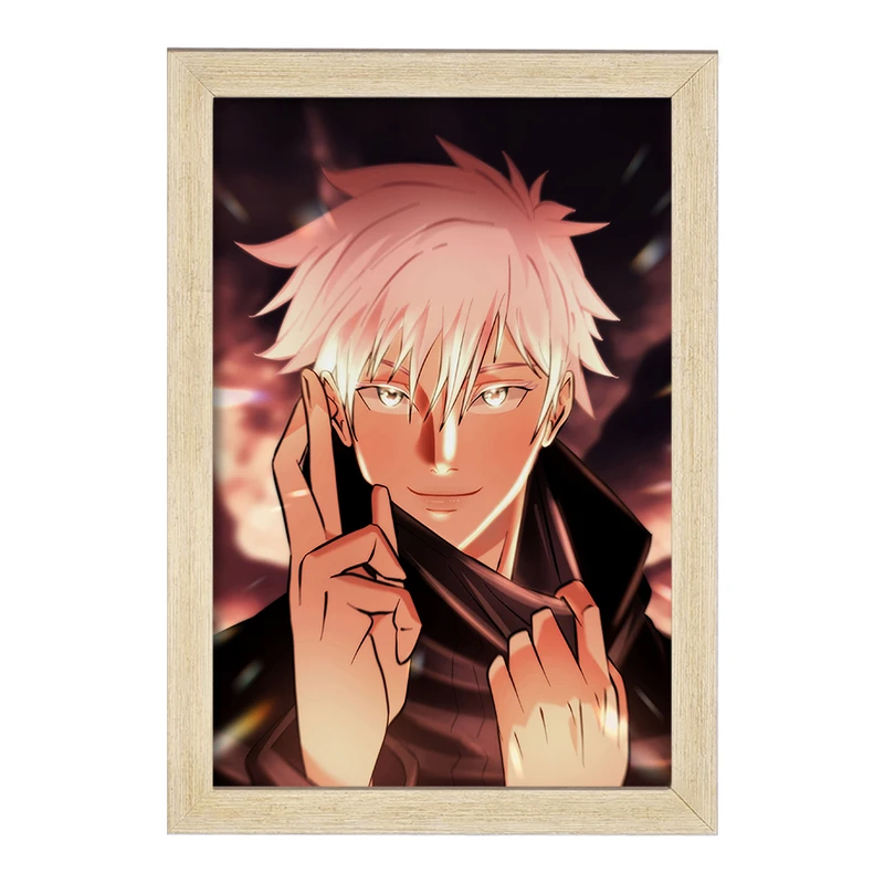 تابلو خندالو مدل گوجو ساتورو انیمه جوجوتسو کایزن کد F1578