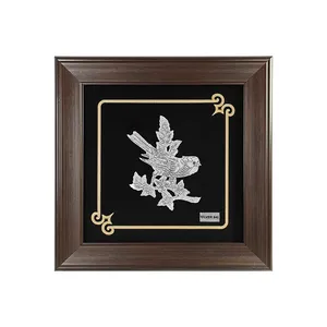 تابلو نقره ایشیل طرح فنچ کد F32