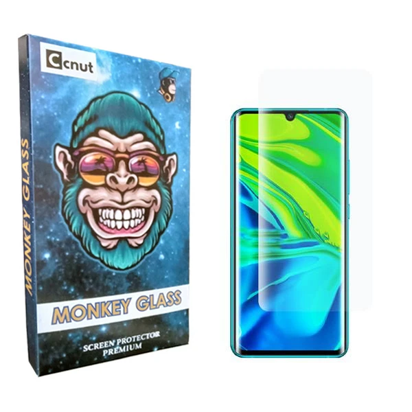 محافظ صفحه نمایش کوکونات مدل monku uv مناسب برای گوشی موبایل شیائومی Mi Note 10 Pro
