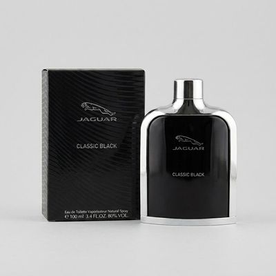 ادو تویلت مردانه جگوار مدل Jaguar Classic Black حجم 100 میلی لیتر
