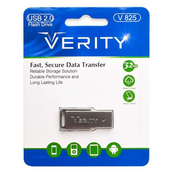 فلش مموری وریتی مدل V825 ظرفیت 32 گیگابایت