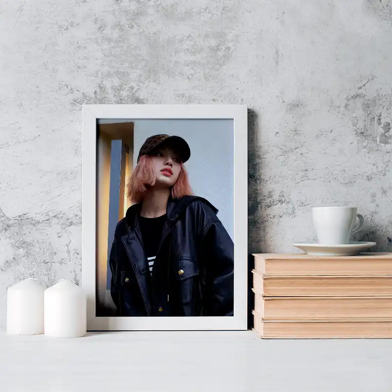 تابلو خندالو مدل لیسا گروه بلک پینک کد 16693