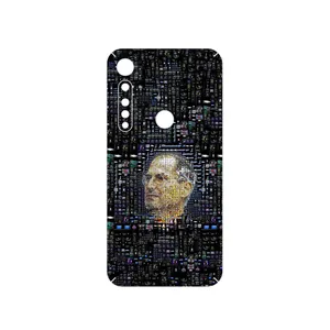 MAHOOT Collage of Steve Jobs 2 Cover Sticker for Motorola One Vision Plus