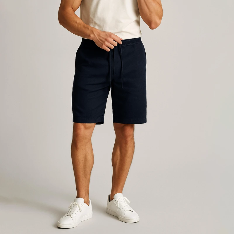 شلوارک مردانه مدل لینن کد 16044375