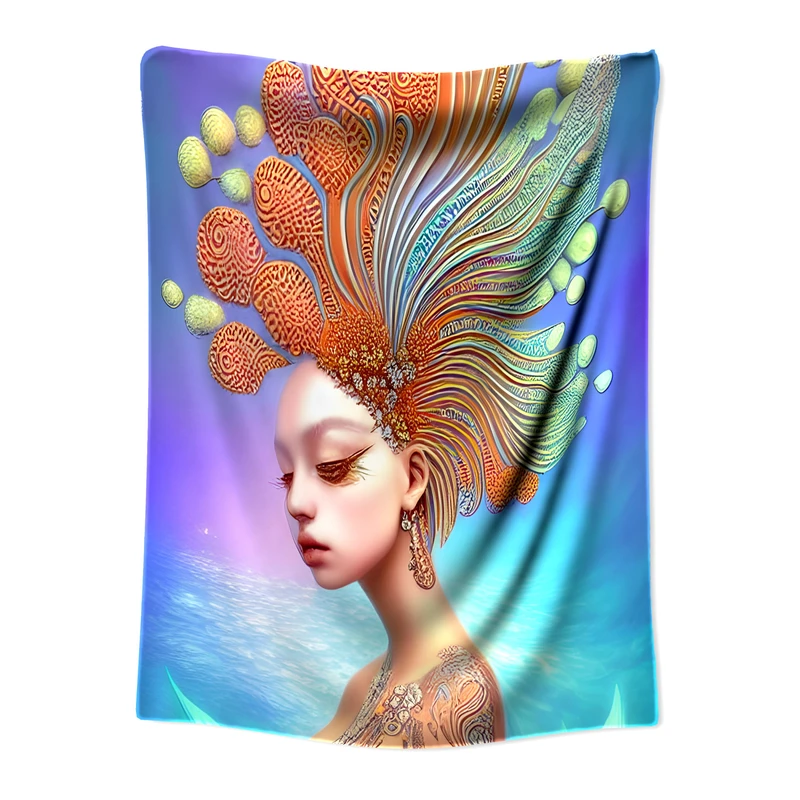  پوستر پارچه ای مدل بکدراپ بلک لایت کد 1396