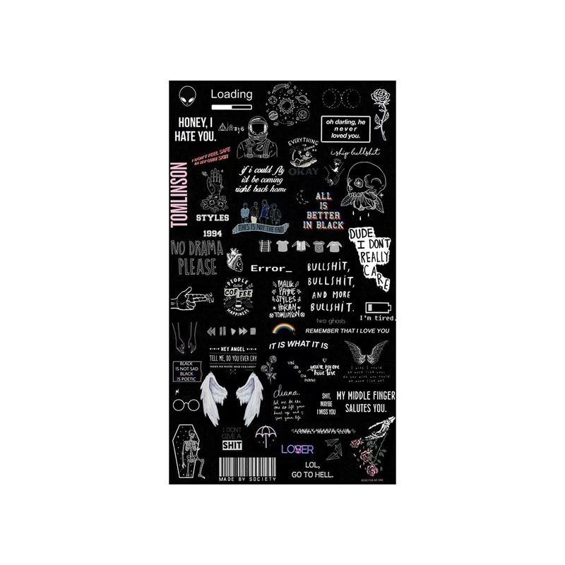 پوستر بووم مدل all in black کد MG10