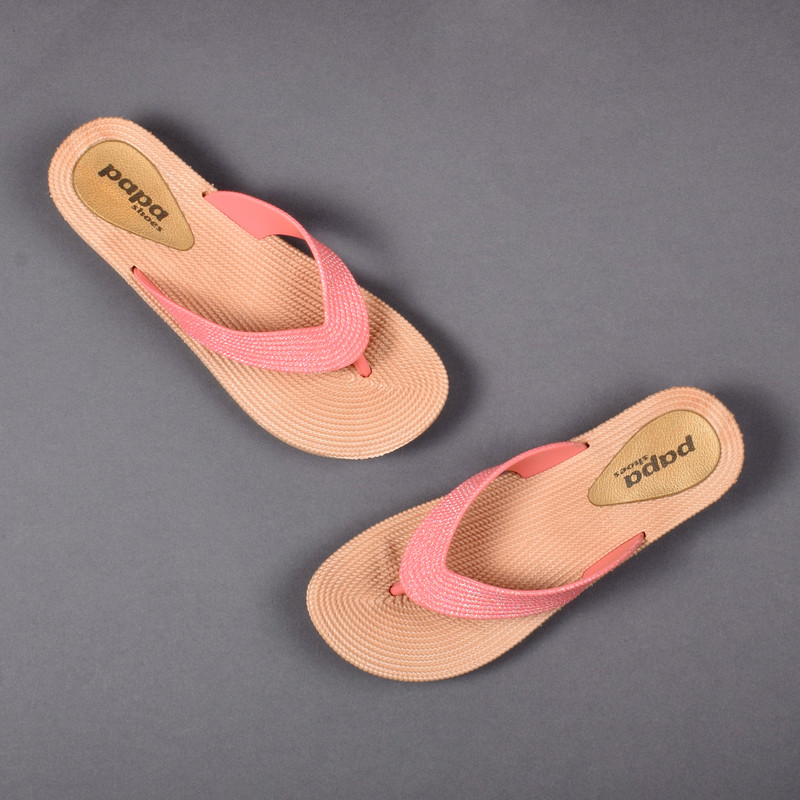 دمپایی لاانگشتی زنانه پاپا مدل GLB.2782