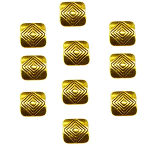 مهره دستبند مدل مربع کد MO 186 مجموعه 10 عددی