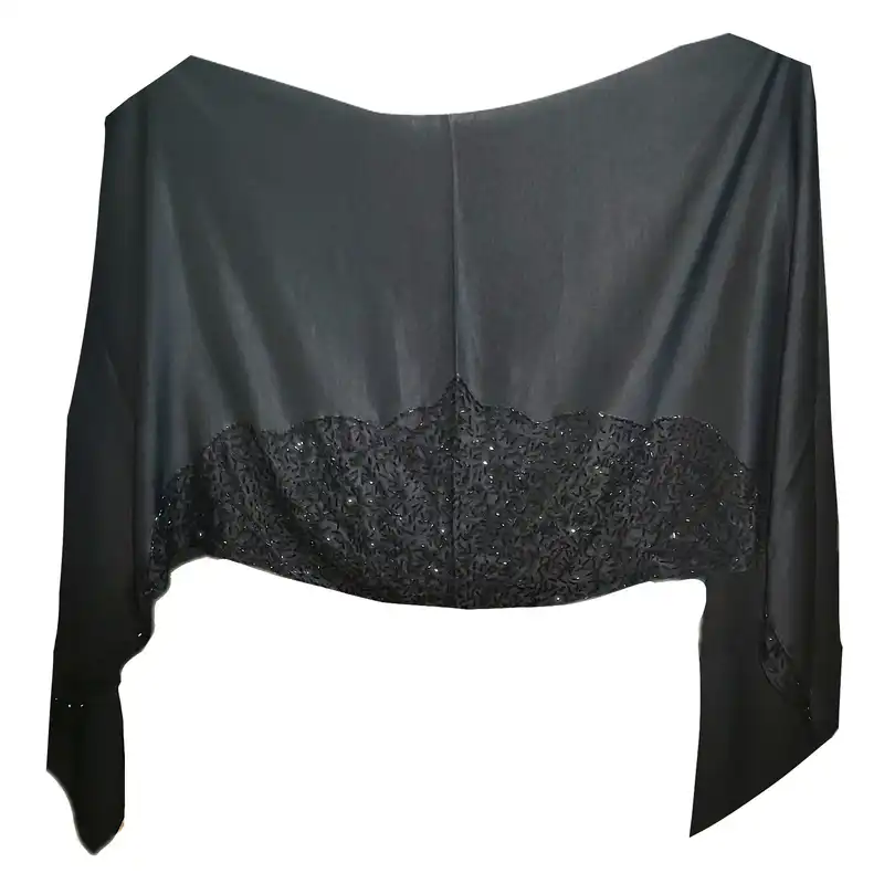 شال زنانه مدل مجلسی کوپرا جواهردوزی