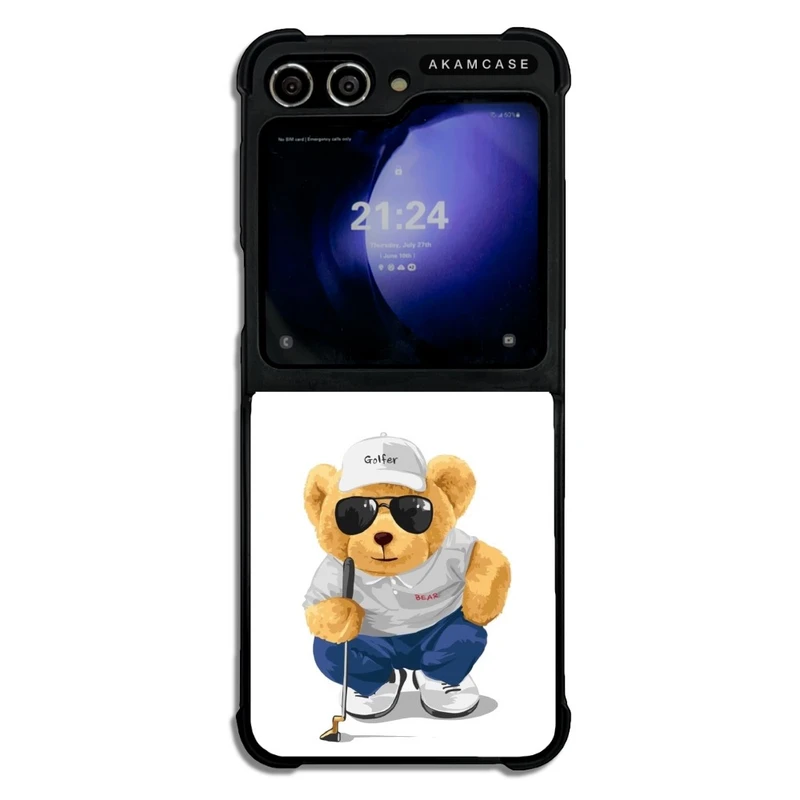 کاور آکام مدل AMC-WSGZFLIP5-BARON FILOU-37 مناسب برای گوشی موبایل سامسونگ Galaxy Z Flip 5