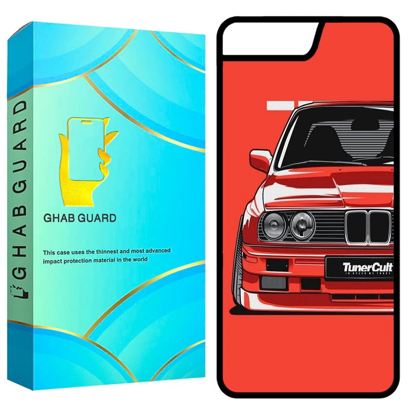  کاور قاب گارد طرح ماشین مدل GCHP7P مناسب برای گوشی موبایل اپل iPhone 7 Plus / 8 Plus