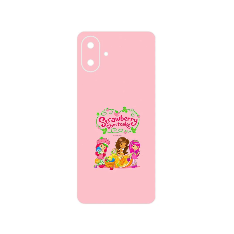 برچسب پوششی ماهوت مدل Strawberry Shortcake مناسب برای گوشی موبایل سامسونگ Galaxy A07