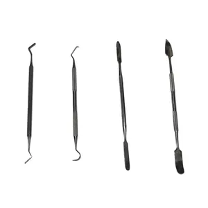 ابزار سفالگری مدل دو سر کد df-384 بسته 4 عددی