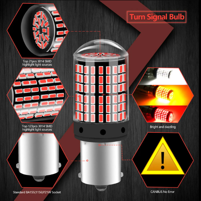 لامپ خودرو طرح فندقی 144 تایی مدل LR بسته دو عددی