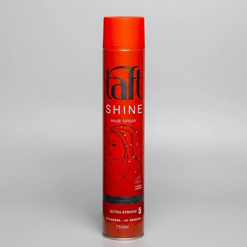 اسپری مو تافت مدل shine حجم 750 میلی لیتر