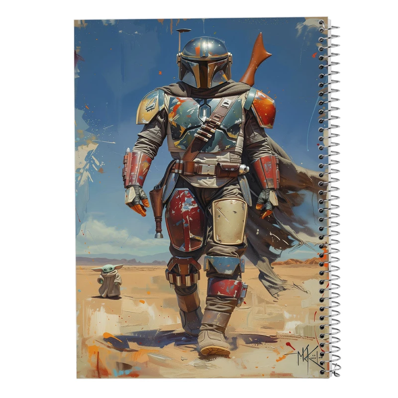 دفتر نقاشی 50 برگ مدوپد مدل جنگ ستارگان کد DF15026