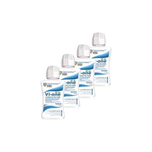 دهان شویه وی وان مدل Chlorhexidine حجم 330 میلی لیتر مجموعه 4 عددی