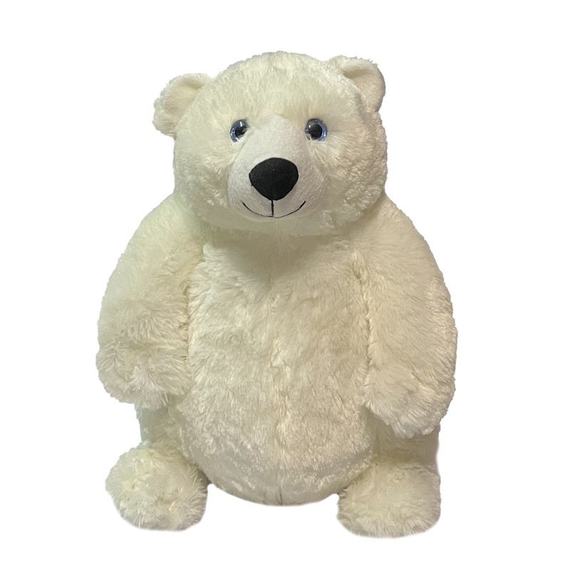 عروسک طرح خرس قطبی مدل Bumble Standing Polar Bear کد SZ11/861 ارتفاع 40 سانتی متر