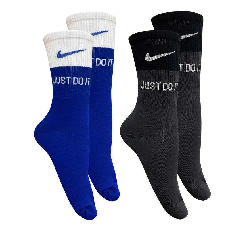 جوراب ساق بلند مردانه مدل کش اسپرت تیک JUST مجموعه 2 عددی