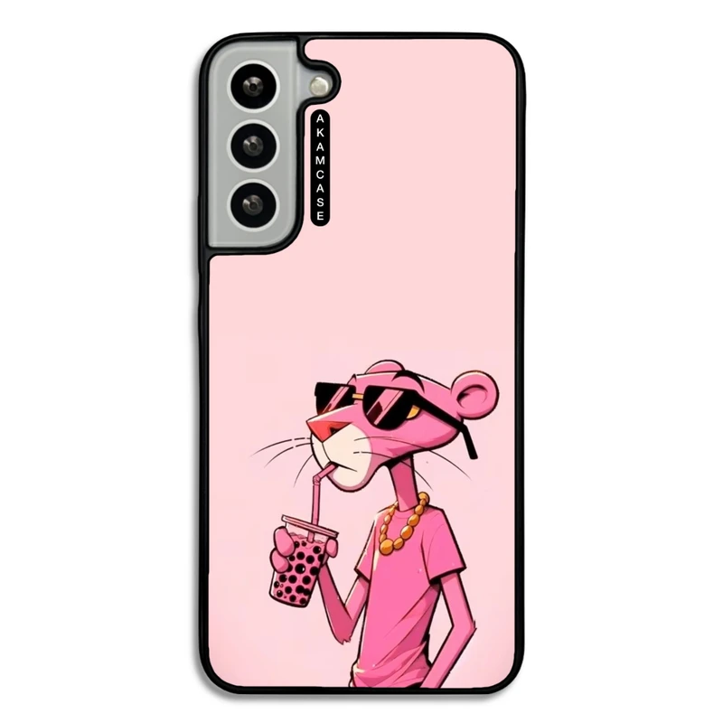 کاور آکام مدل AMC-WSGS22P-PINK PANTHER2 مناسب برای گوشی موبایل سامسونگ Galaxy S22 Plus