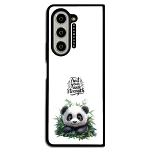 AKAM AMC-WSGZFOLD5-ANIMALS QOUTES-16 Cover For Samsung Galaxy Z Fold 5