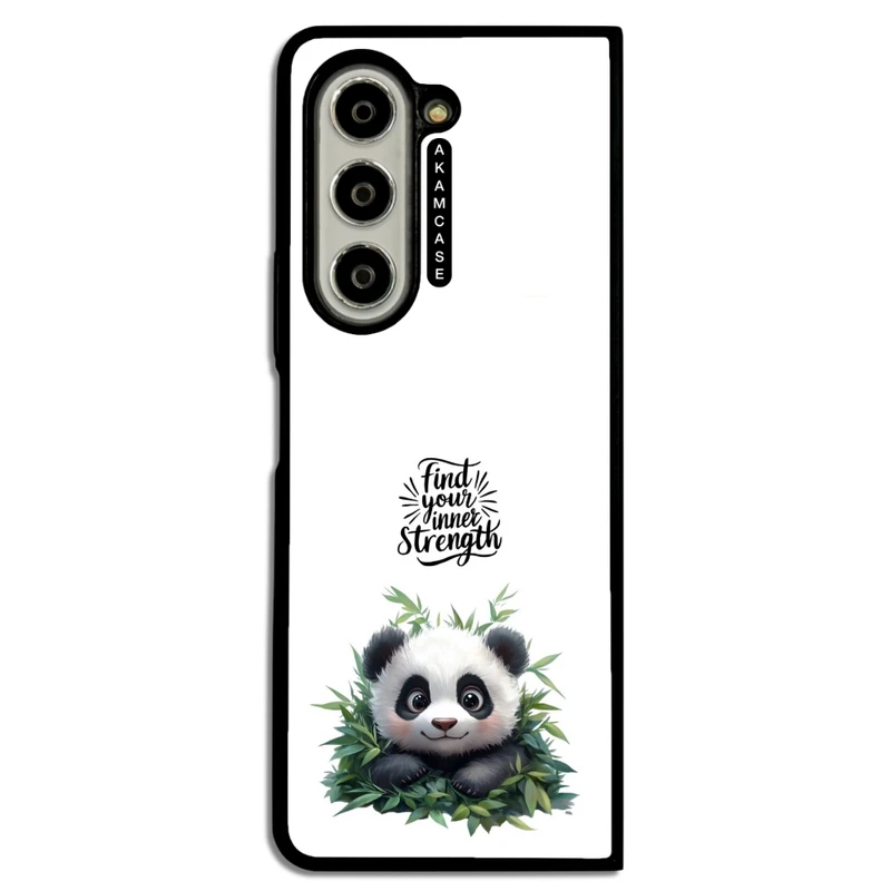 کاور آکام مدل AMC-WSGZFOLD5-ANIMALS QOUTES-16 مناسب برای گوشی موبایل سامسونگ Galaxy Z Fold 5