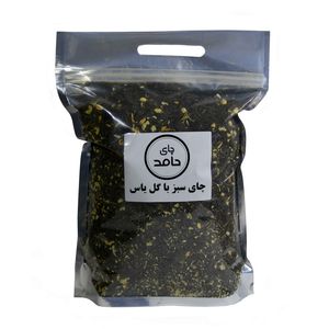 نقد و بررسی چای سبز با گل یاس چای حامد-1کیلوگرم توسط خریداران