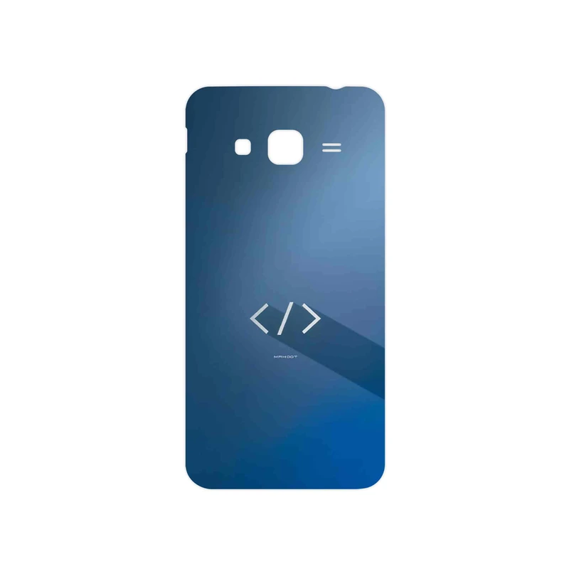 برچسب پوششی ماهوت مدل Minimal Coding icon مناسب برای گوشی موبایل سامسونگ Galaxy J3 2016