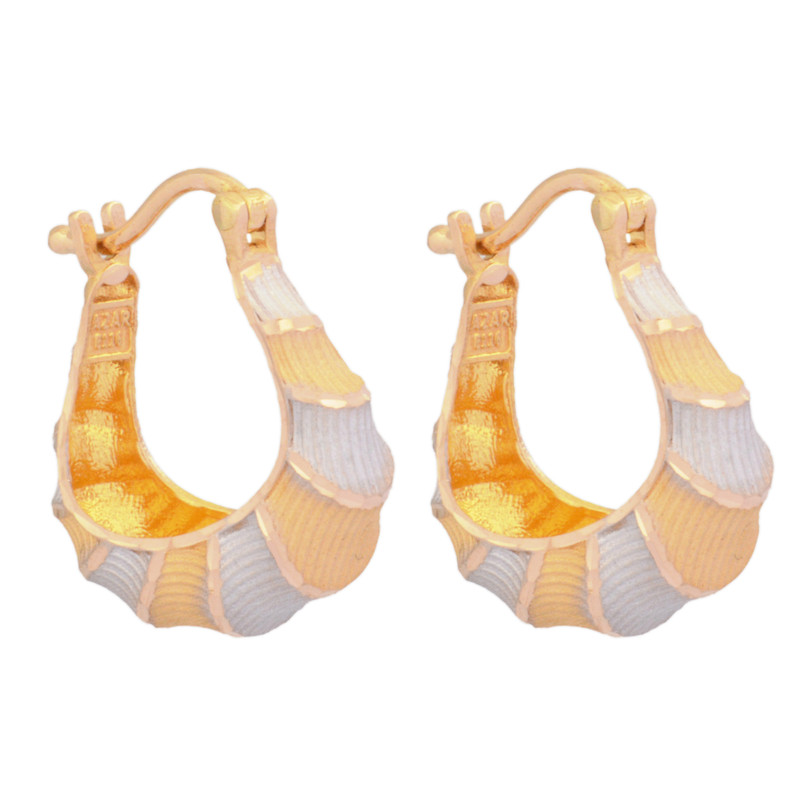 گوشواره طلا 18 عیار زنانه طلای مستجابی کد 32