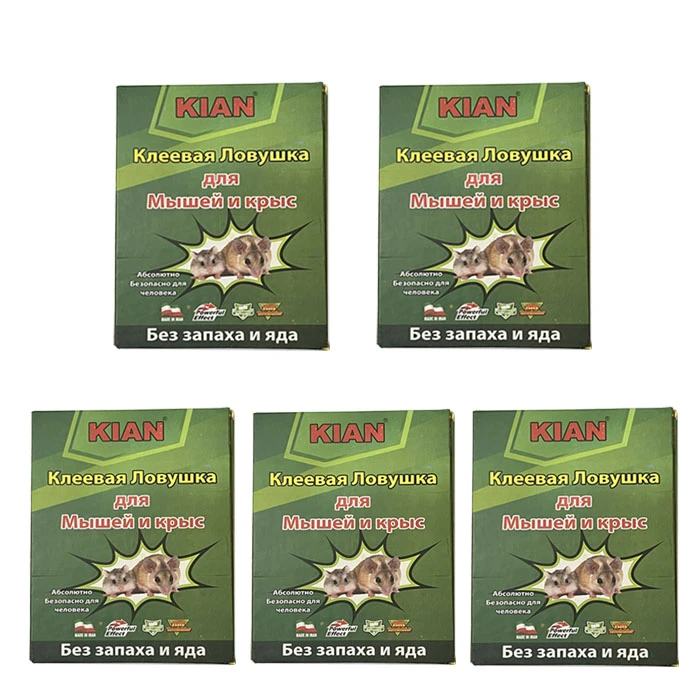 چسب موش مدل کتابی بسته 5 عددی چسب موش مدل کتابی بسته 5 عددی