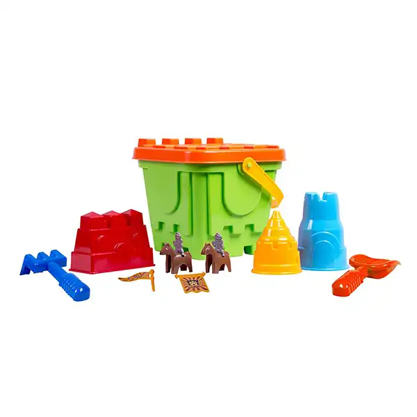 ست شن بازی مدل سطل ساحلی کد E13