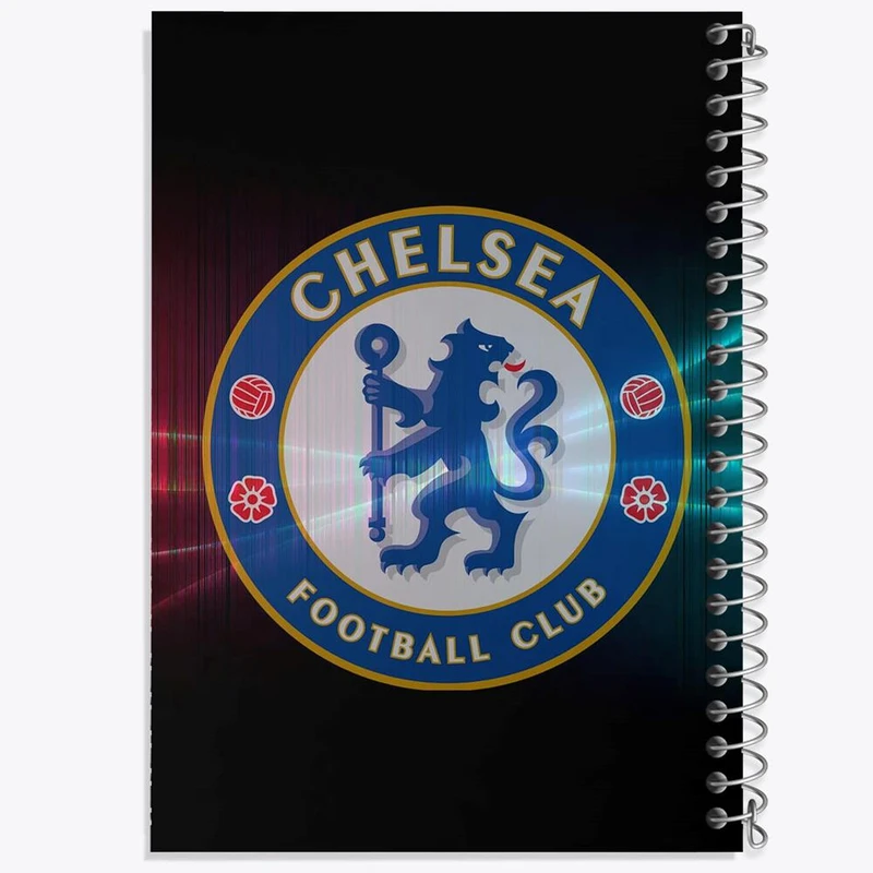 دفتر ژورنال نویسی 50 برگ خندالو مدل نقطه ای طرح باشگاه چلسی کد 26557