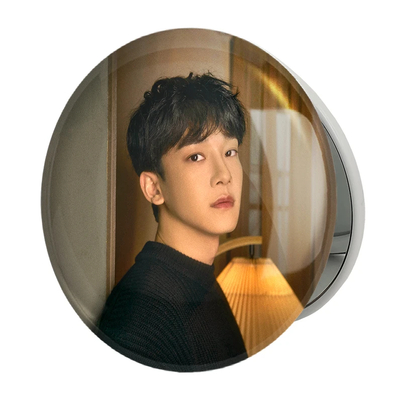 آینه جیبی خندالو طرح چن گروه اکسو EXO مدل تاشو کد 13355 