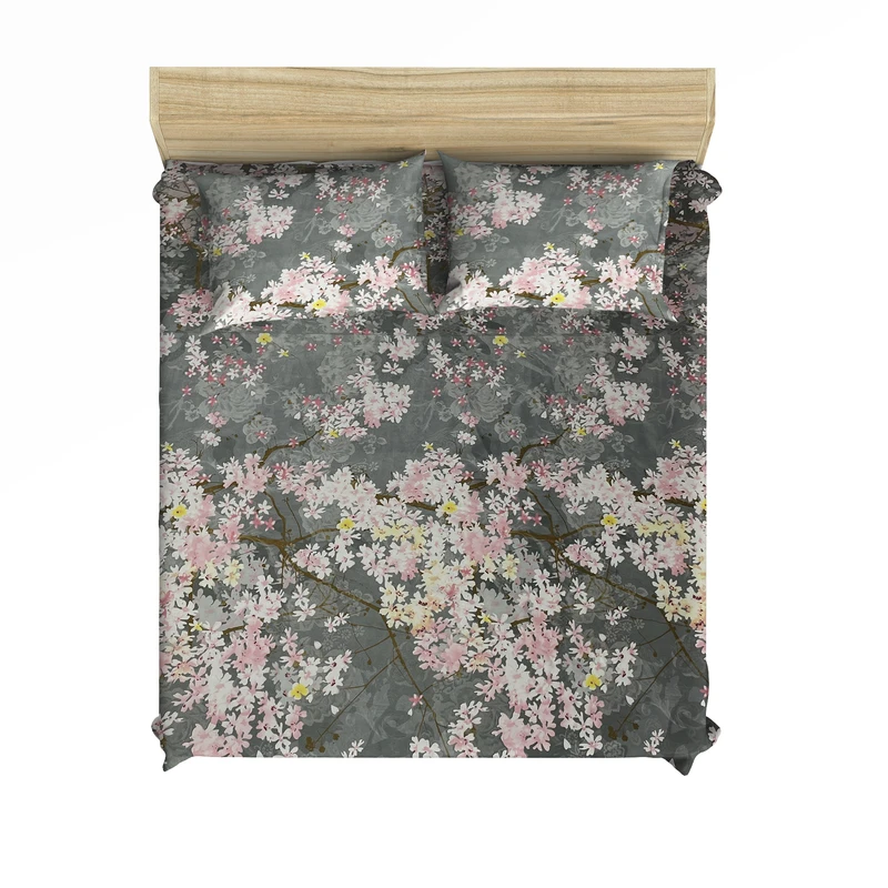  سرویس ملحفه کوکوجم مدل باغ بهشت دونفره 3 تکه