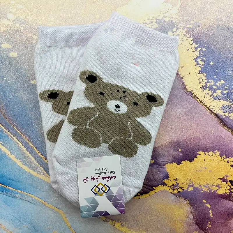 جوراب زنانه تن پوش هنگامه مدل حوله ای تدی کد W-001