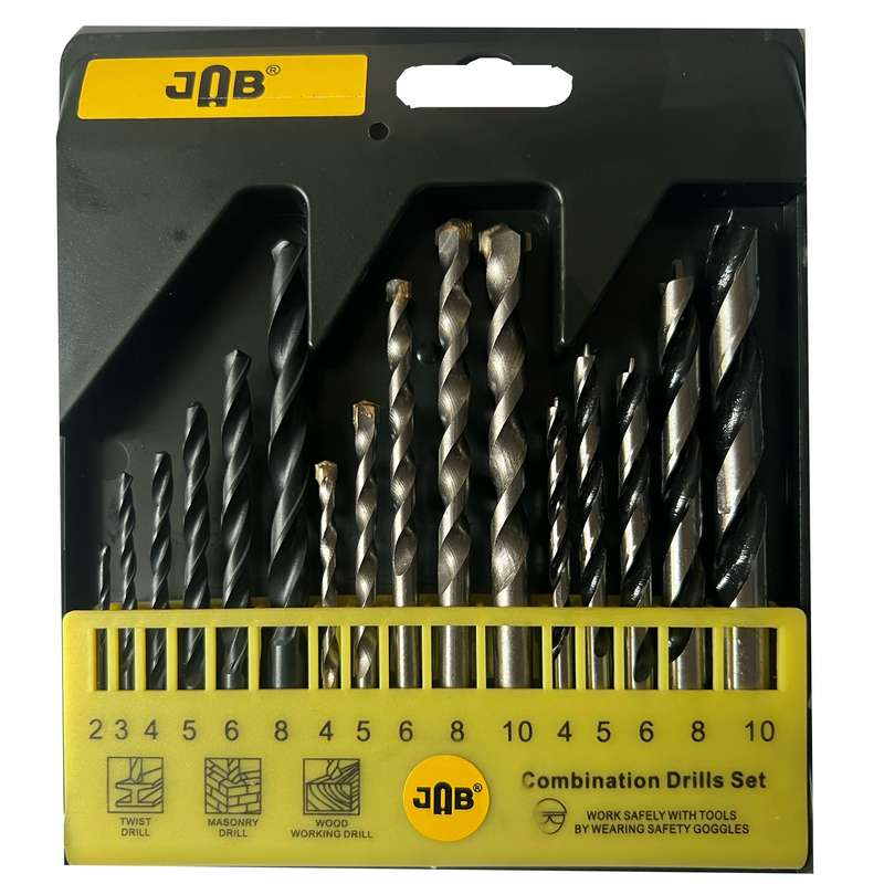 مته جاب مدل JB-0016 GSS مجموعه 16 عددی مته جاب مدل JB-0016 GSS مجموعه 16 عددی