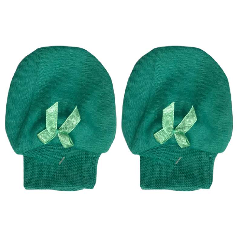 دستکش نوزادی مدل green01 دستکش نوزادی مدل green01